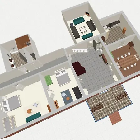 Nordseeestate Comfortable Nyaraló Tetenbüll